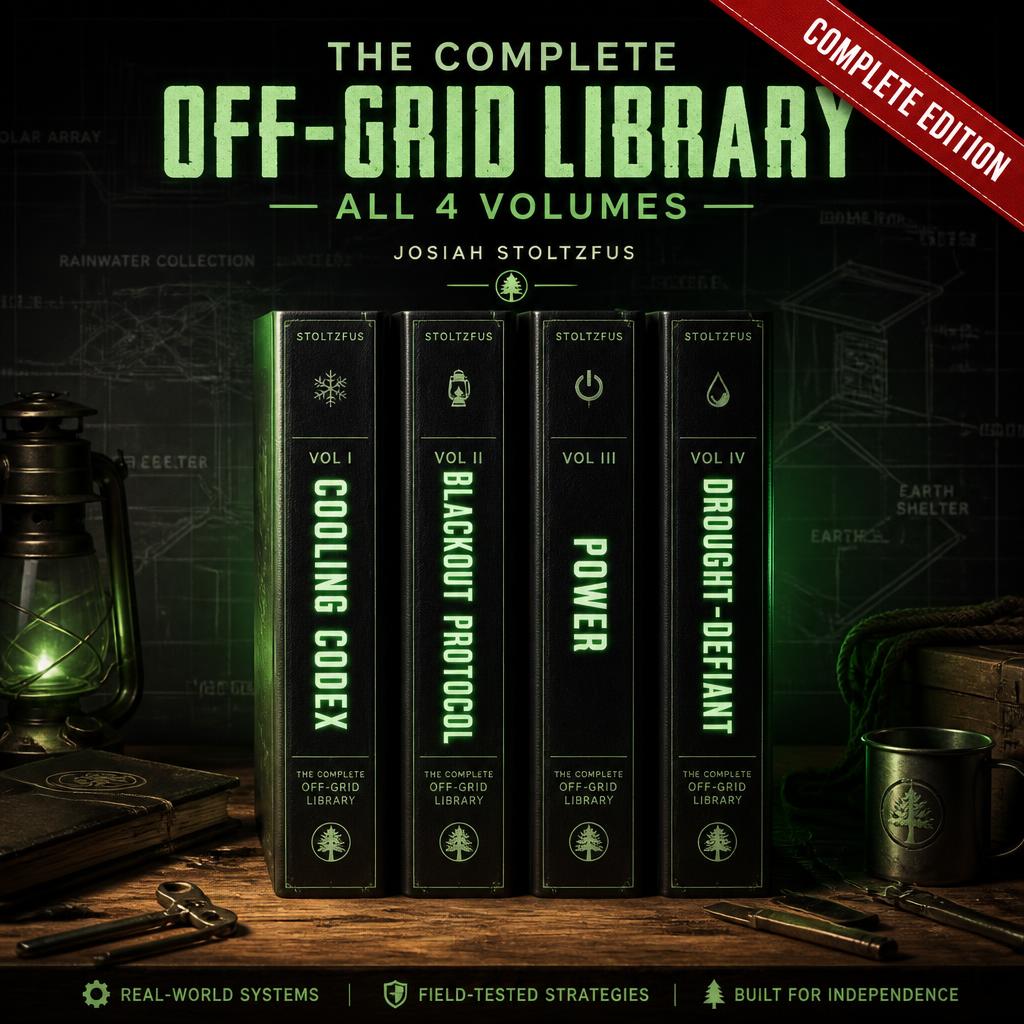 The Complete Off-Grid Library — all 4 volumes